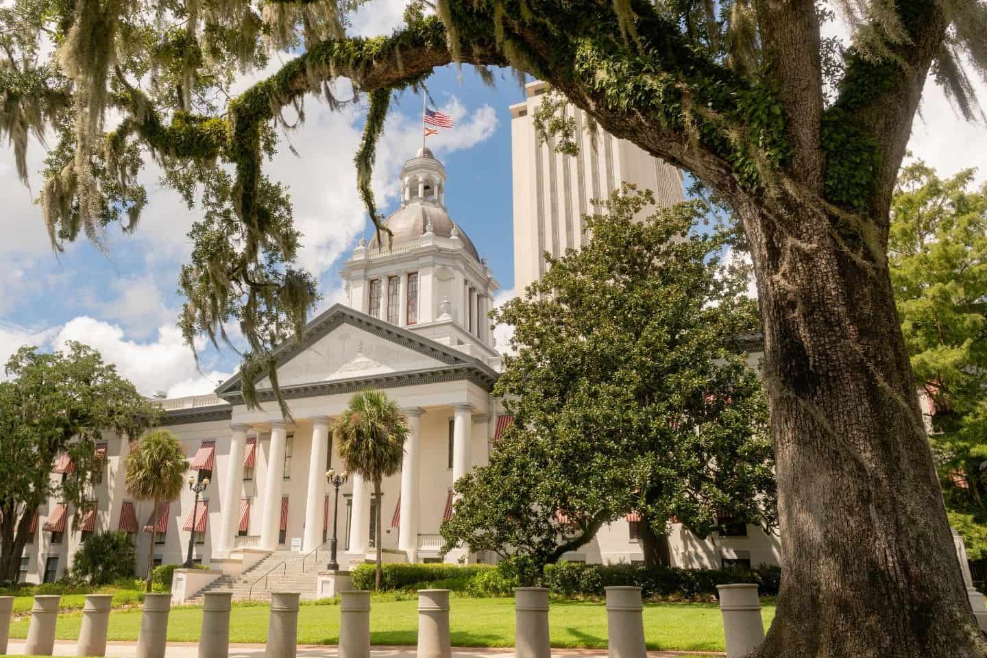 Capital building of Florida in Tallahasse